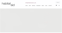 Desktop Screenshot of habitataid.co.uk