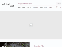 Tablet Screenshot of habitataid.co.uk